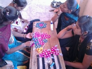 Teaching work based activities to make the students creative and self reliant