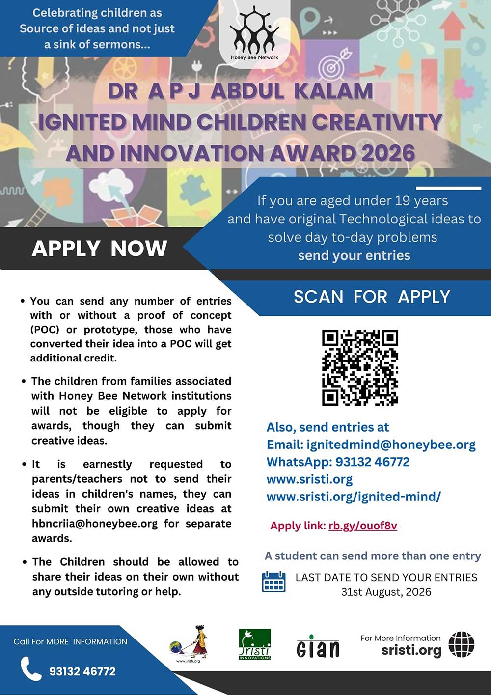Ignited Mind 2026 English poster